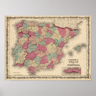 Póster Spain and Portugal 12