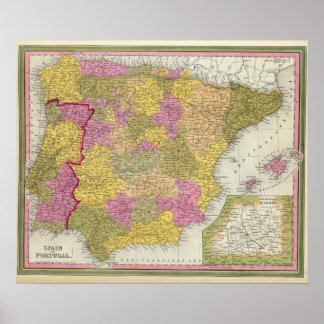 Póster Spain And Portugal 2