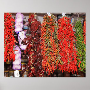 Póster Spain, Catalonia, Barcelona, La Boqueria Market