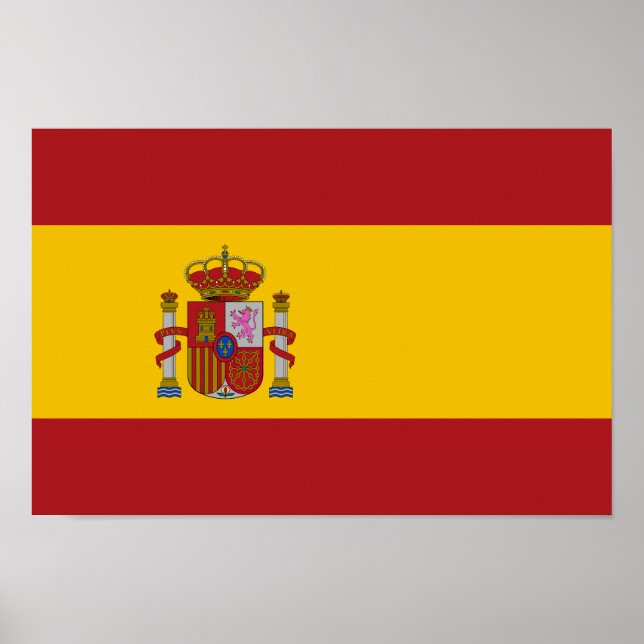 Póster Spain Flag (Frente)