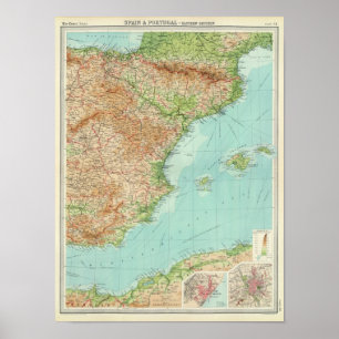 Póster Spain & Portugal eastern section