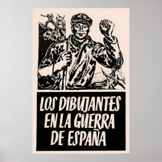 Póster Spanish Civil War Propaganda Poster The artists