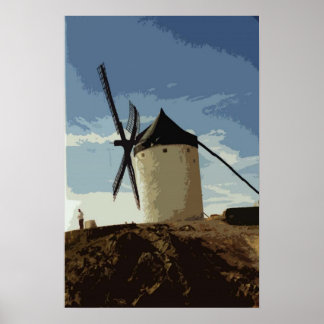 Póster Spanish Windmills