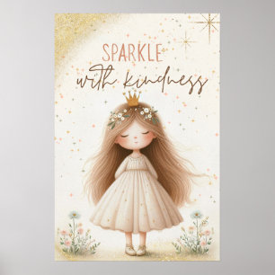 Póster Sparkle with kidness