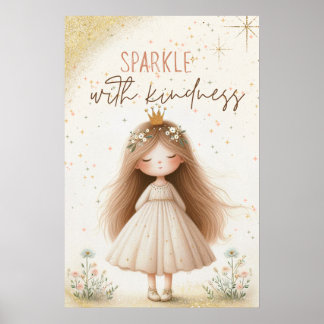 Póster Sparkle with kidness