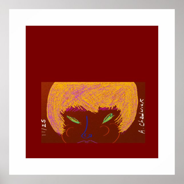 Póster Sparkling Beauty Queen (Frente)