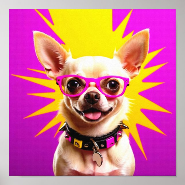 PÓSTER SPARKLING CHIHUAHUA (Frente)