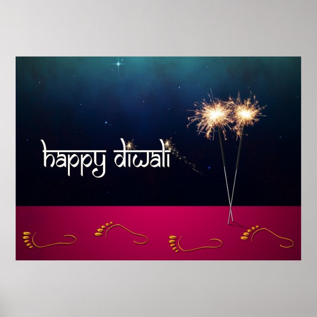 Póster Sparkling Happy Diwali - Poster (Frente)