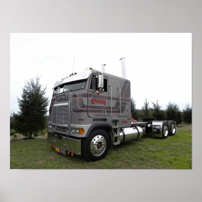 Póster Sparks Freightliner Cabover (Frente)