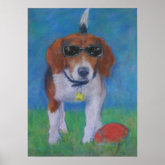 Póster Sparky Dog: Pareciendo poster de Guay