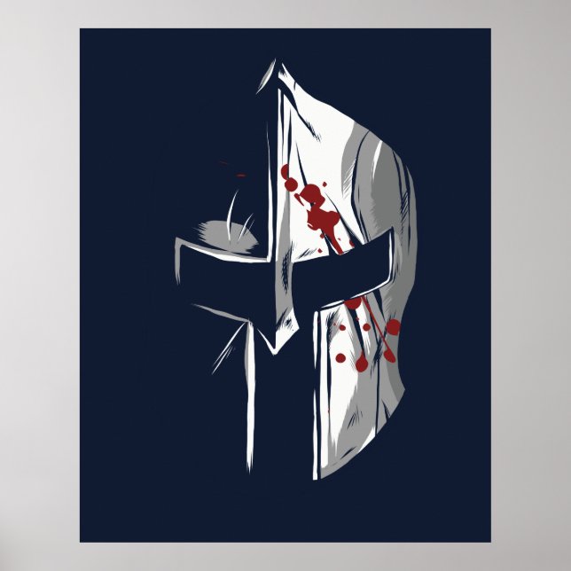 Póster Spartan Helmet (Frente)