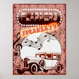 Póster SpeakEasy Club