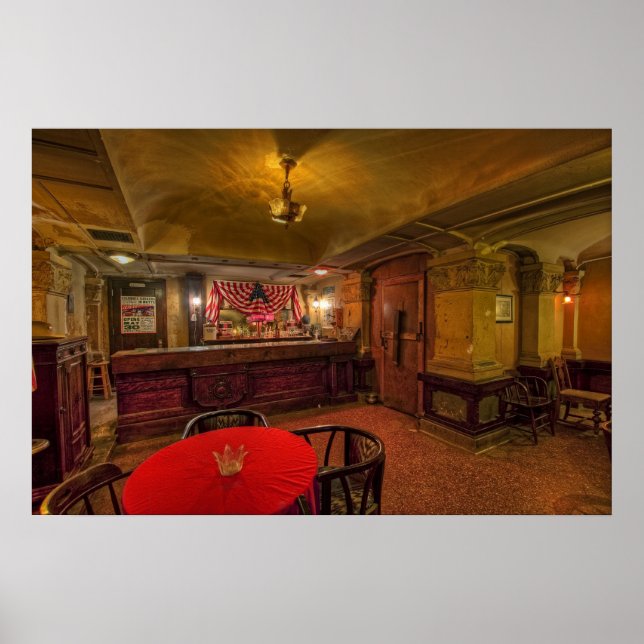 Póster Speakeasy Club - Butte Montana (Frente)