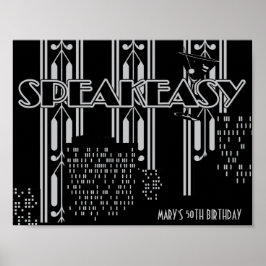 Póster Speakeasy, Poster del partido de cumpleaños de los