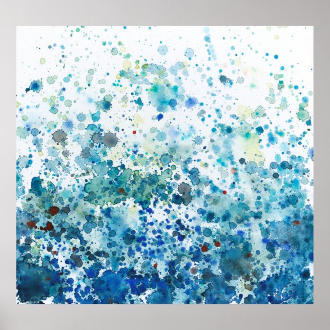 Póster Speckled Sea I (Frente)