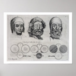 Póster Spectacles for All Strengths of Vision (engraving)