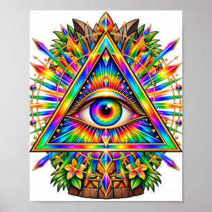 Póster Spectrum Lotus Eye