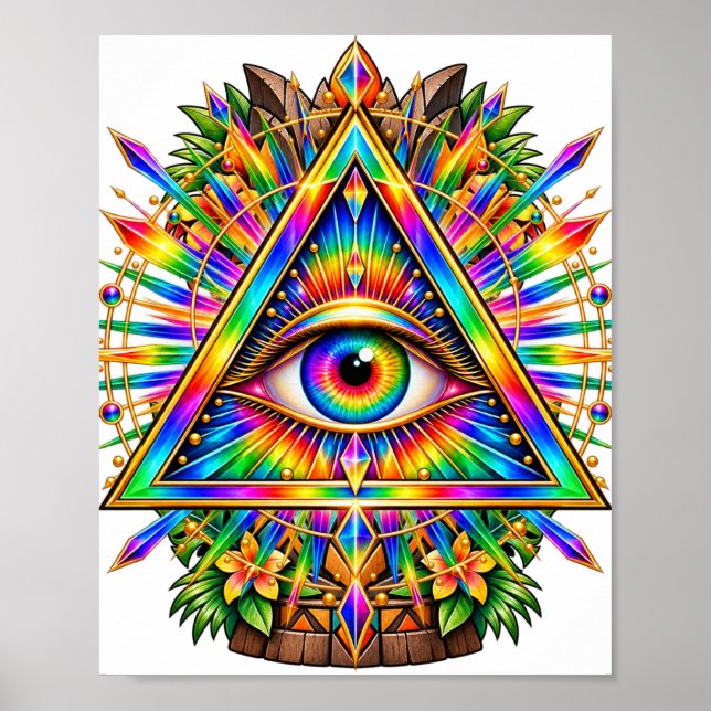 Póster Spectrum Lotus Eye (Frente)