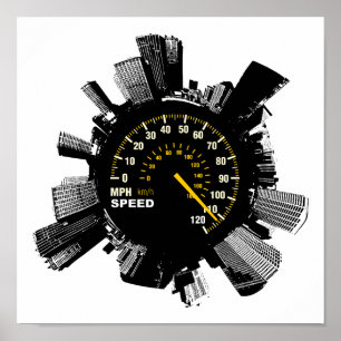Póster Speed City 1