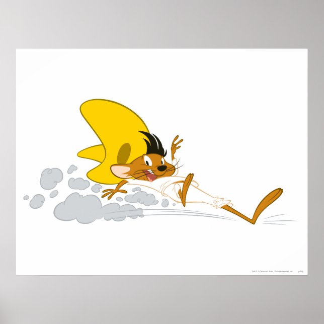 Póster SPEEDY GONZALES™ Deteniendo el Color (Frente)