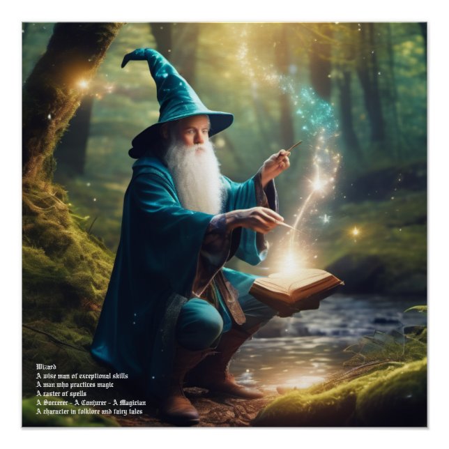 Póster Spell del asistente (Anverso)