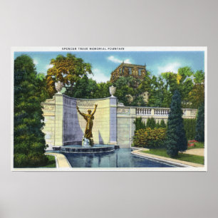 Póster Spencer Trask Memorial Founview