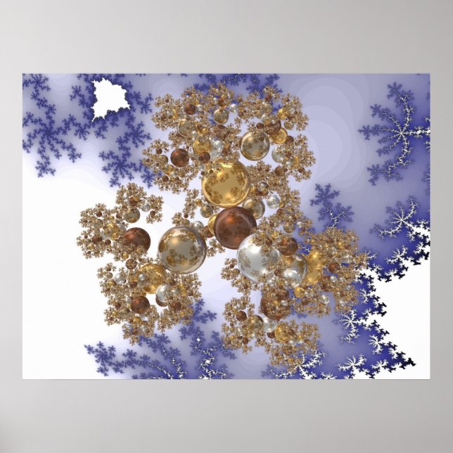 Póster Spheres Fractal (Frente)