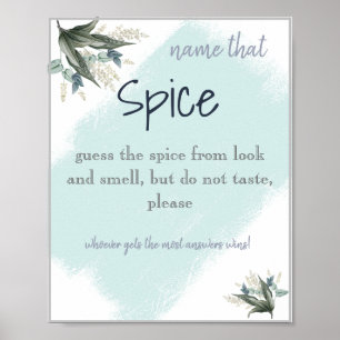 Póster "Spice It Up: Nombre Que Spice Bridal Shower Game"