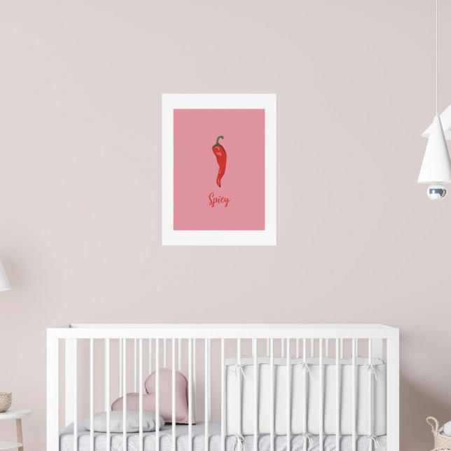 Póster Spicy Red Pepper (Guardería 2)
