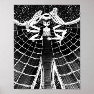 Póster Spider canvas gift for Spider lover | Cute Spider