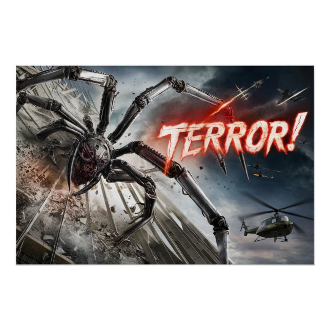 Poster Spider Terror 02 (Anverso)