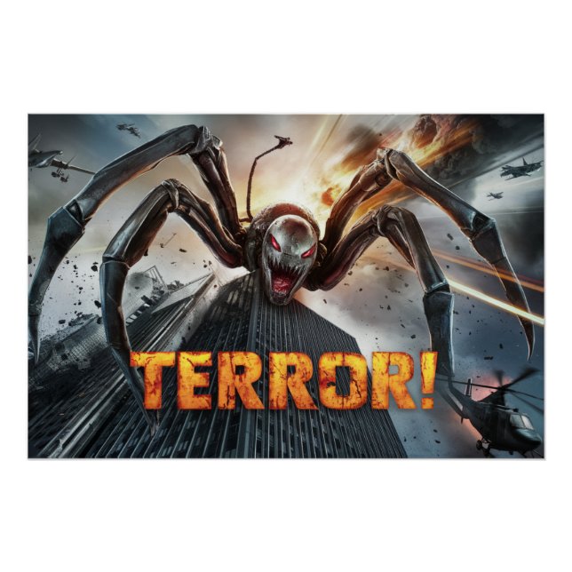 Poster Spider Terror 03 (Anverso)