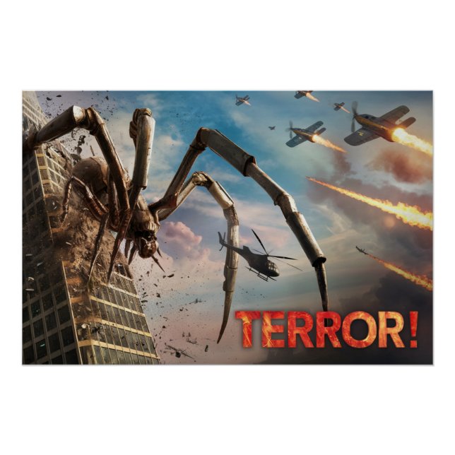 Poster Spider Terror 04 (Anverso)