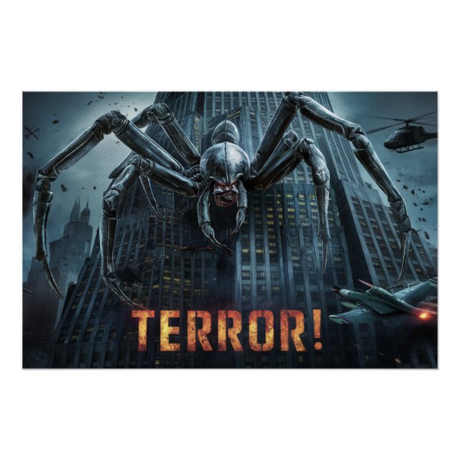 Poster Spider Terror 05 (Anverso)