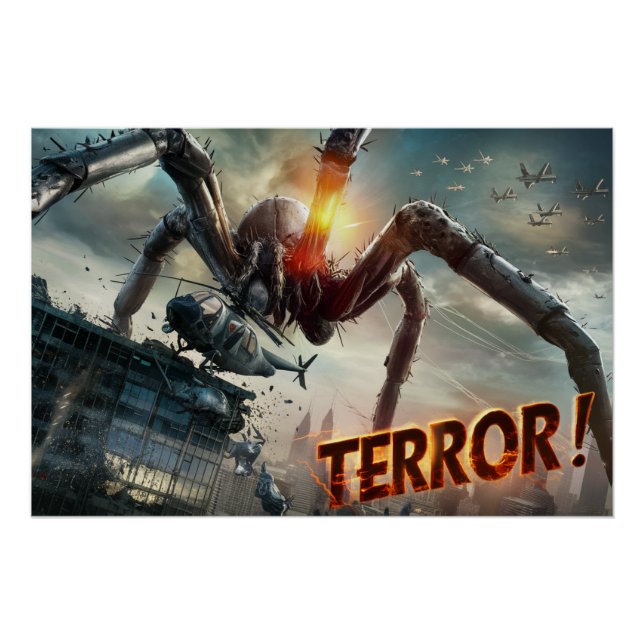 Poster Spider Terror 06 (Anverso)
