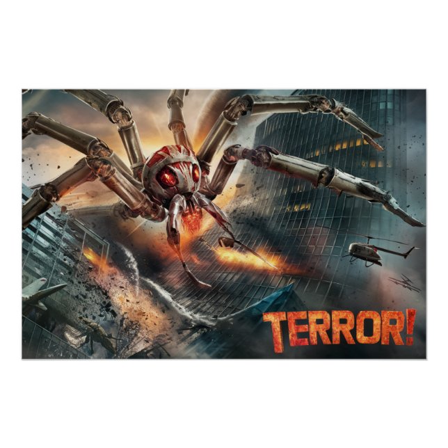 Poster Spider Terror 07 (Anverso)