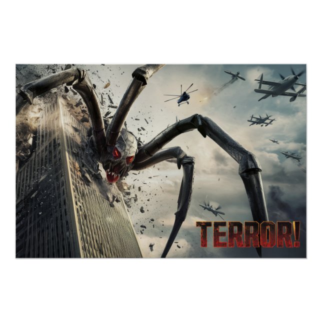 Poster Spider Terror 08 (Anverso)