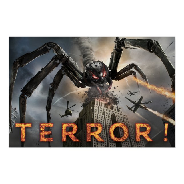 Poster Spider Terror 09 (Anverso)