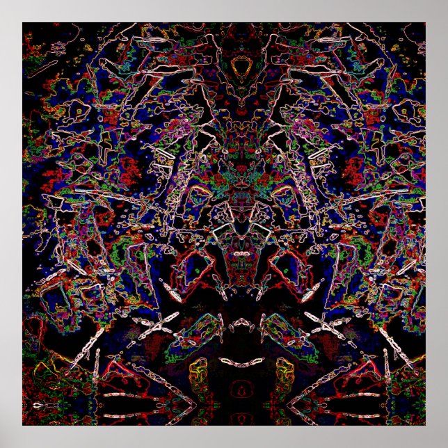 Póster Spider web (Frente)