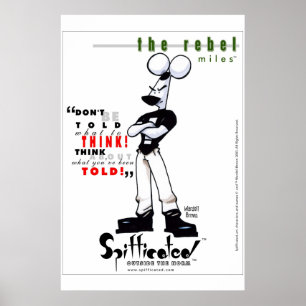 Póster Spiffiche - El rebelde