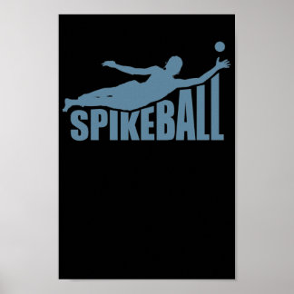 Póster Spikeball Ballsport Freizeit Roundball