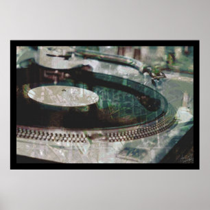 Póster spin g vintage