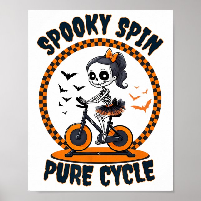Póster Spin Halloween Spin Spin Cl Spinning (Frente)