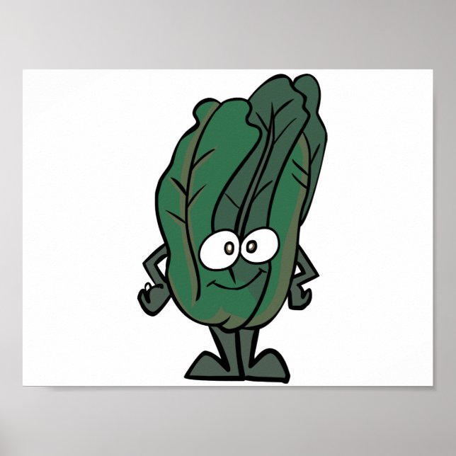 Póster Spinach Face Poster (Frente)