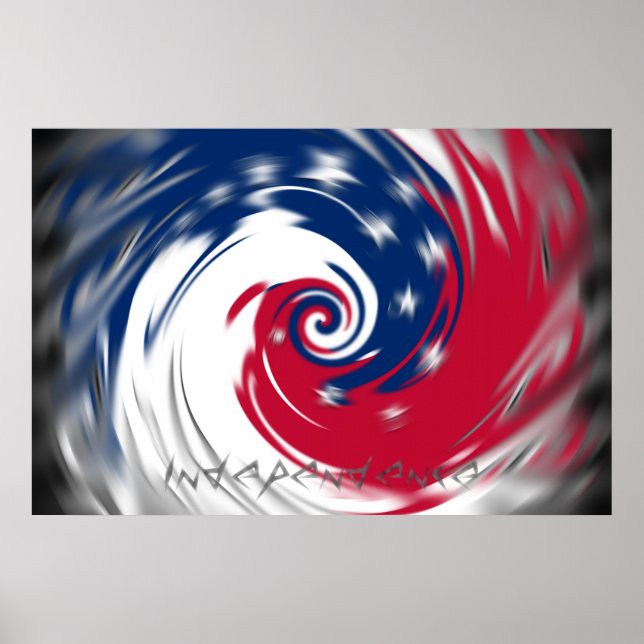 Póster Spinning Circle of Independence Poster (Frente)