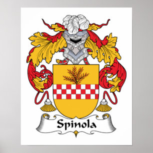 Póster Spinola Family Crest