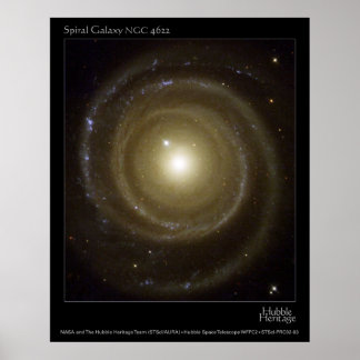 Póster SpiralGalaxyNGC4622-2003-03