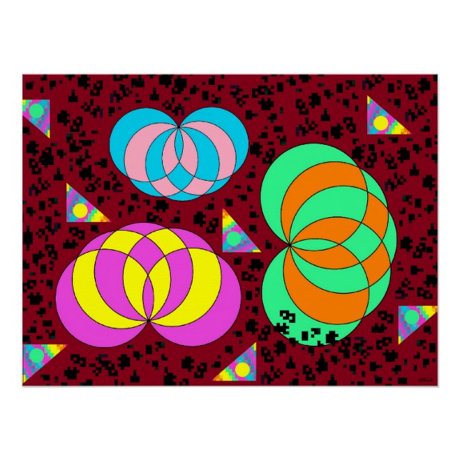 Póster Spiralina Field (Anverso)