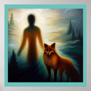 Póster Spirit Animal Fox 1