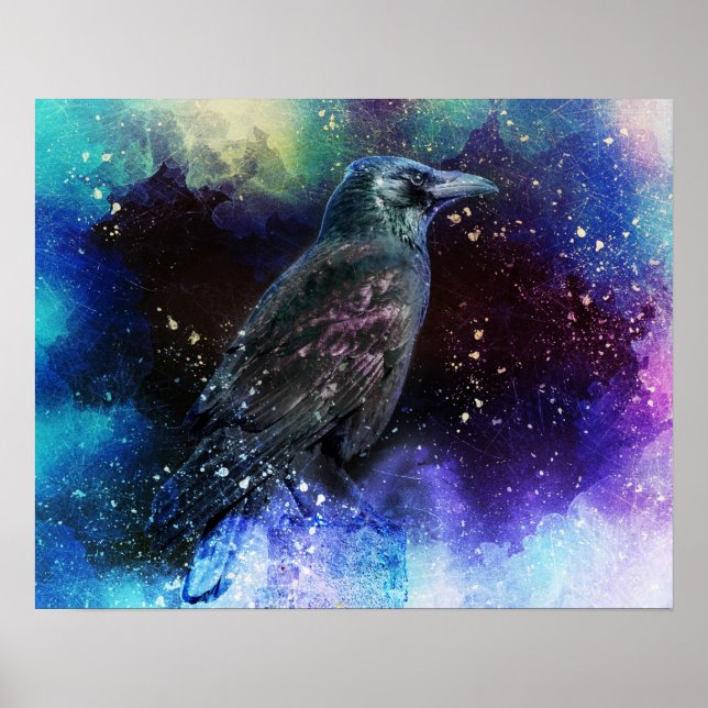Póster Spirit Animal Stardust Raven (Frente)